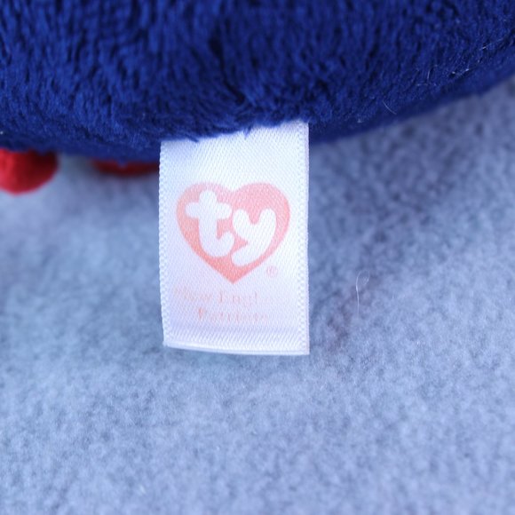 TY NEW ENGLAND PATRIOTS PLUSH BALL 5" STUFFED NFL FOOTBALL TEAM TOY - Picture 4 of 4